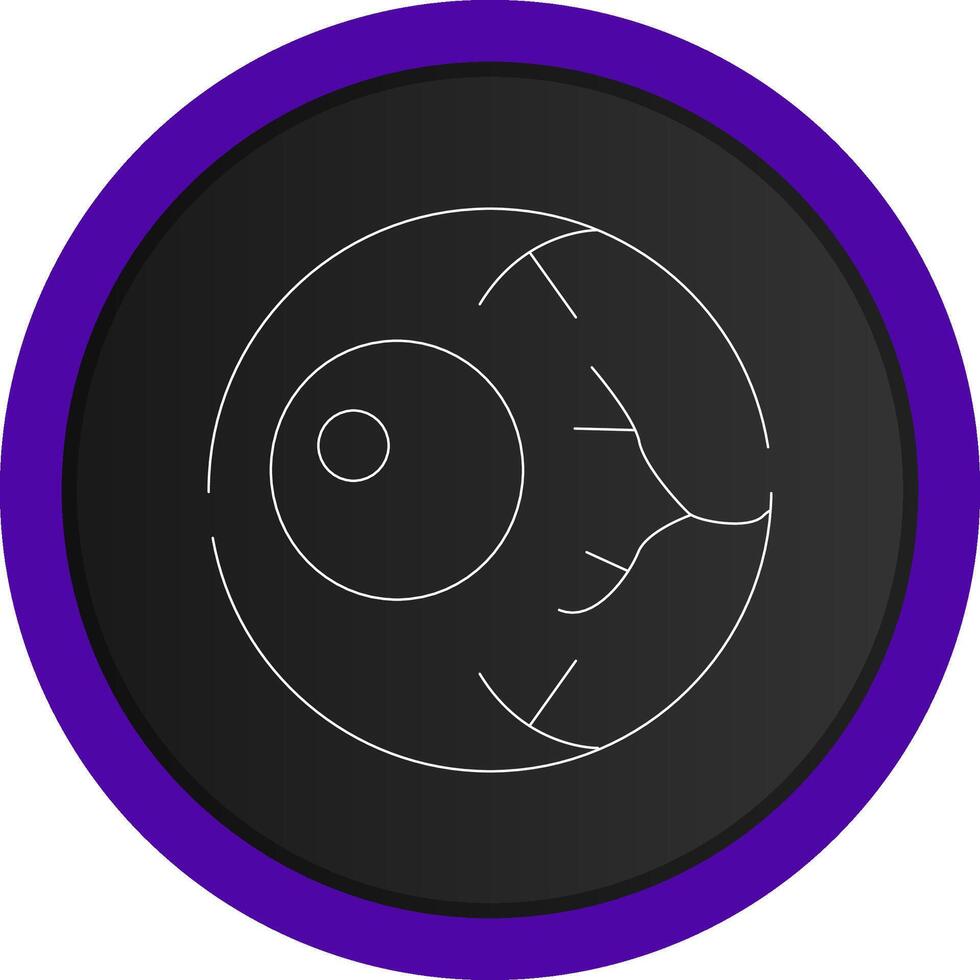 Eyeball Creative Icon Design vector