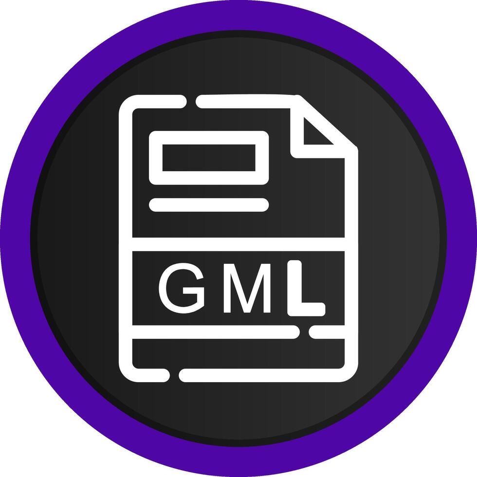 GML Creative Icon Design vector