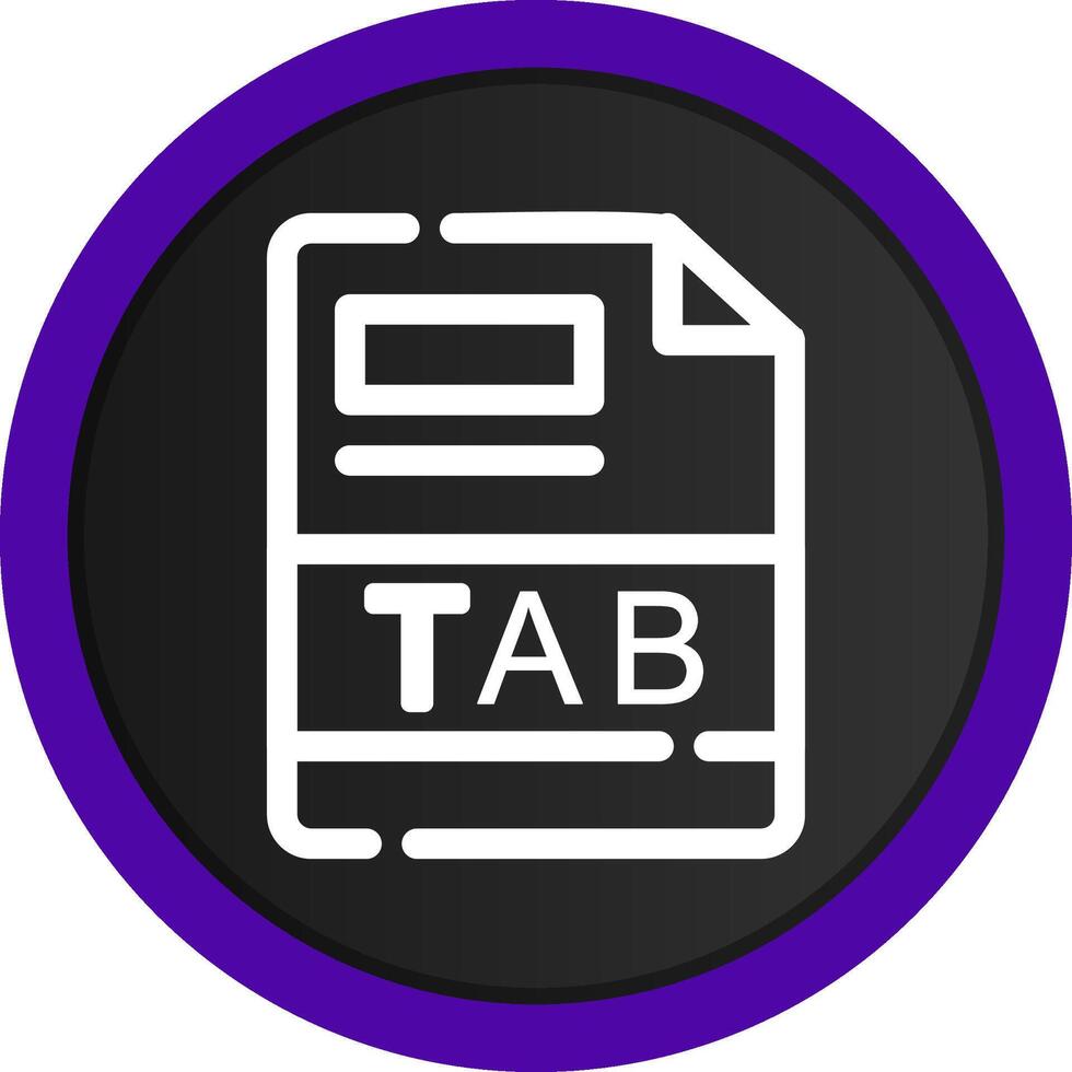 TAB Creative Icon Design vector