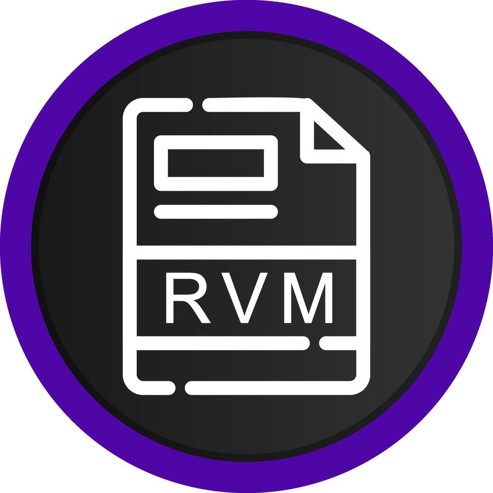 RVM Creative Icon Design vector