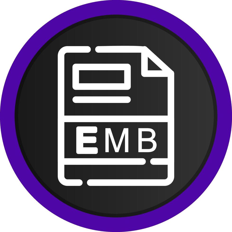 EMB Creative Icon Design vector