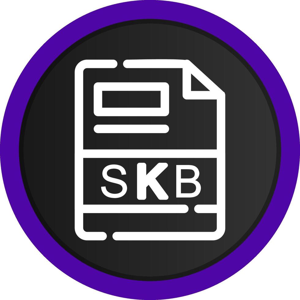 skb creativo icono diseño vector