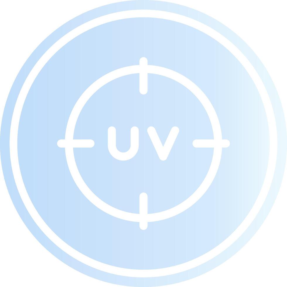 Uv Creative Icon Design vector