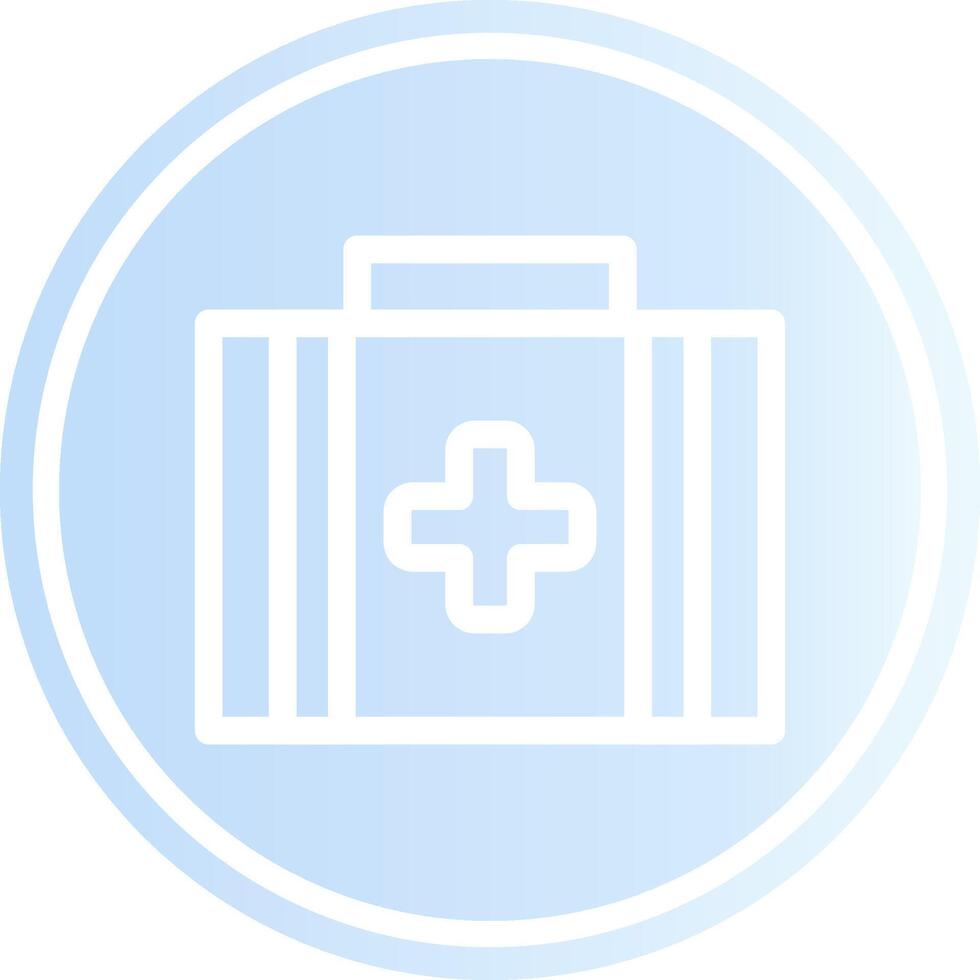 First Aid Kit Creative Icon Design vector