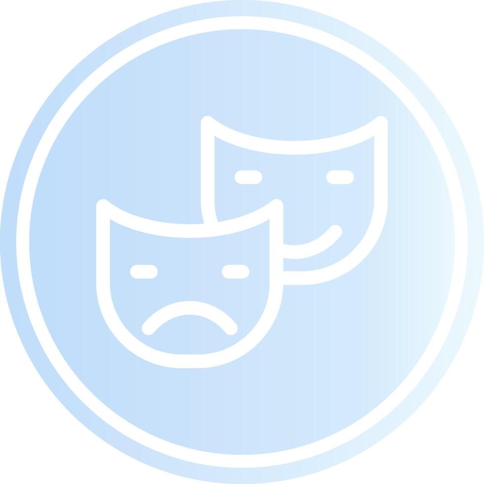 Comedy Creative Icon Design vector