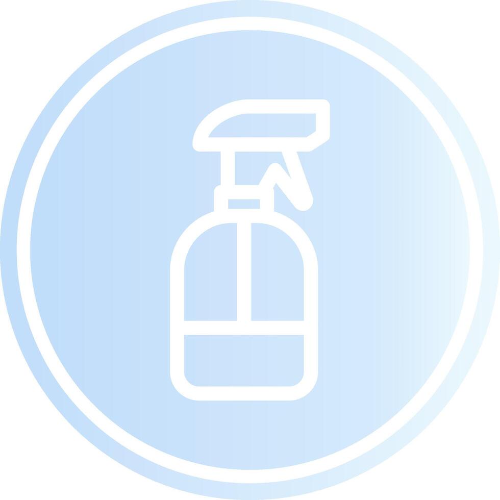 Spray Bottle Creative Icon Design vector