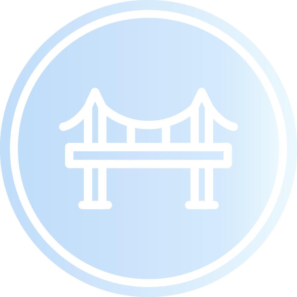 Bridge Creative Icon Design vector
