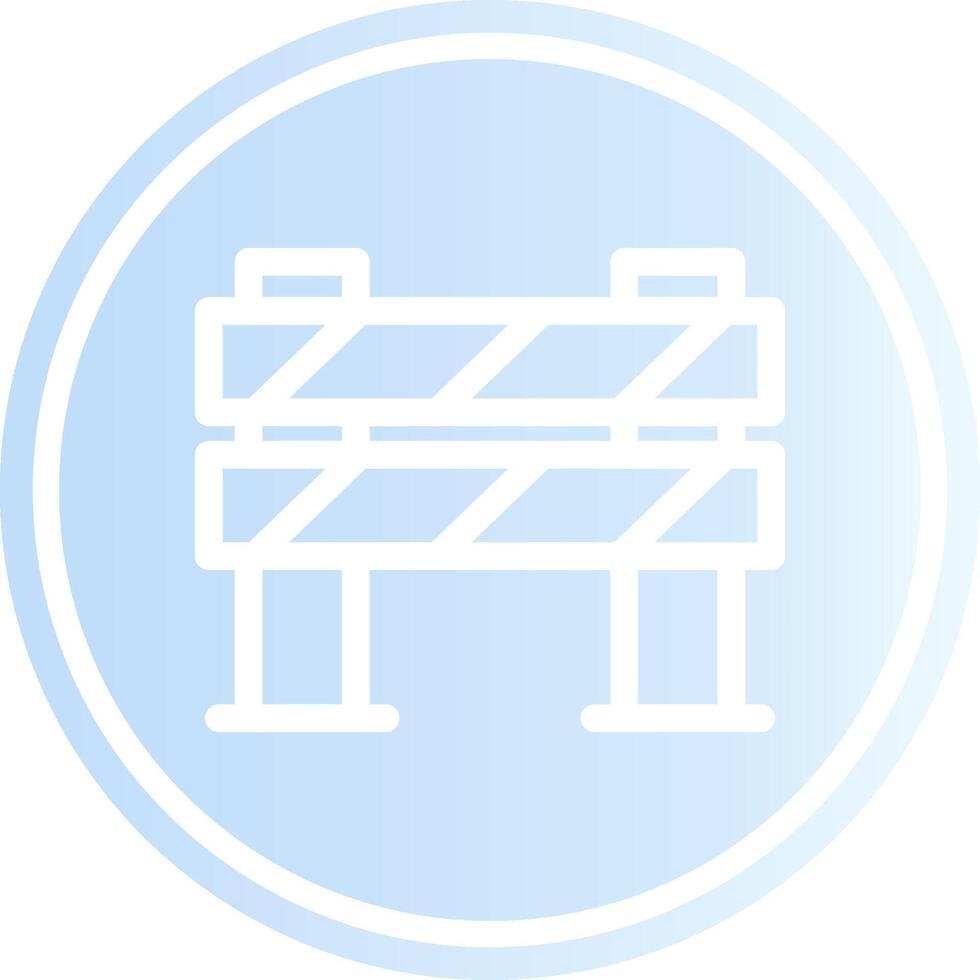 Barrier Creative Icon Design vector