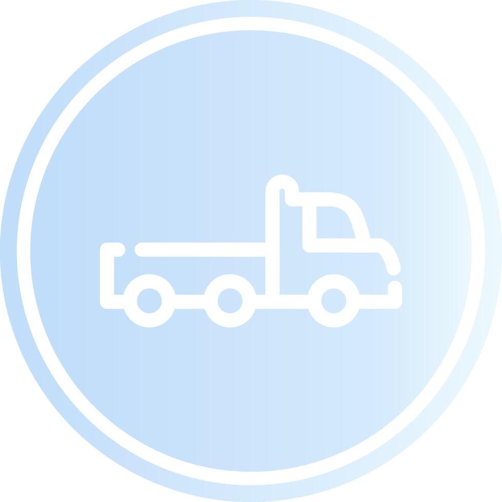 Trailer Creative Icon Design vector