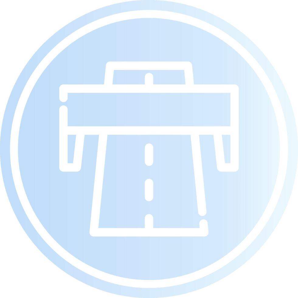 Motorway Creative Icon Design vector