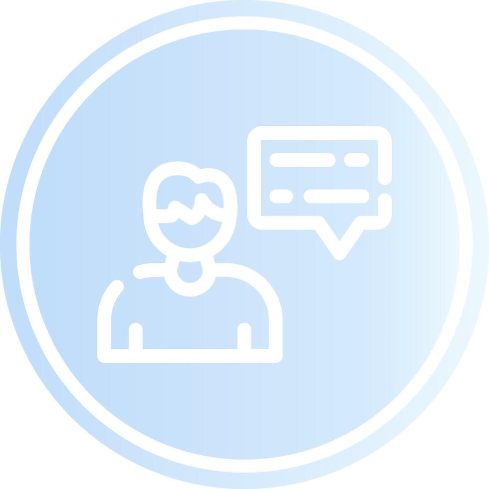 Negotiation Creative Icon Design vector