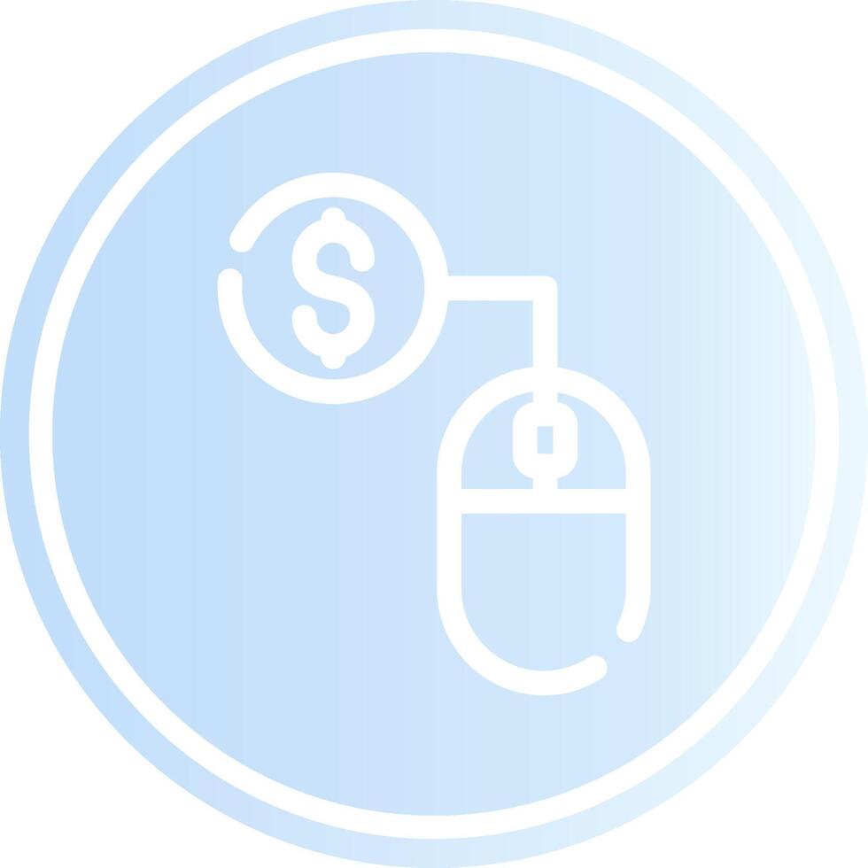 Pay Per Click Creative Icon Design vector