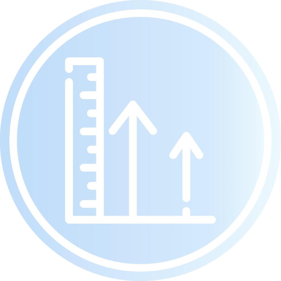 Height Creative Icon Design vector