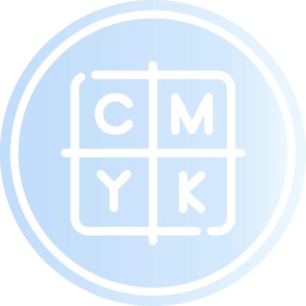 CMYK Creative Icon Design vector
