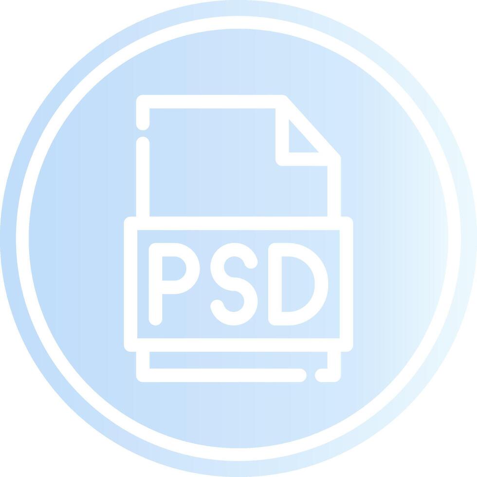 diseño de icono creativo de archivo psd vector