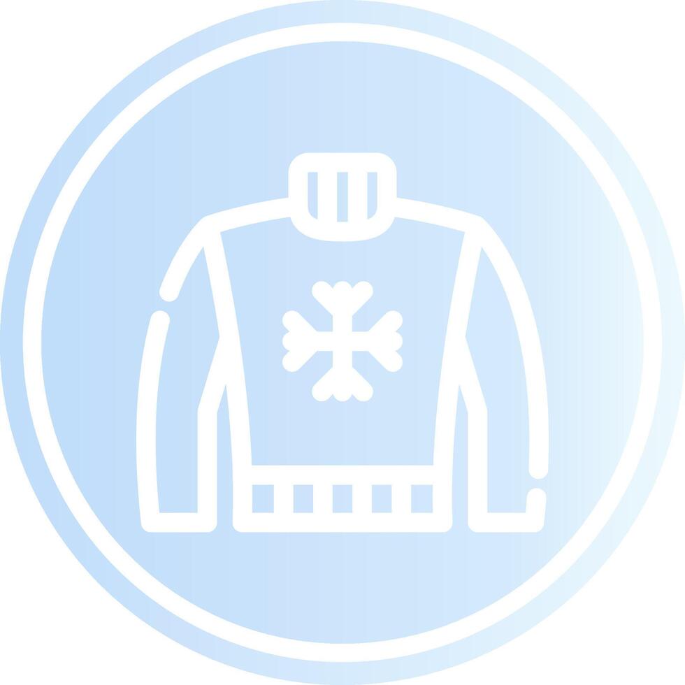 Sweater Creative Icon Design vector