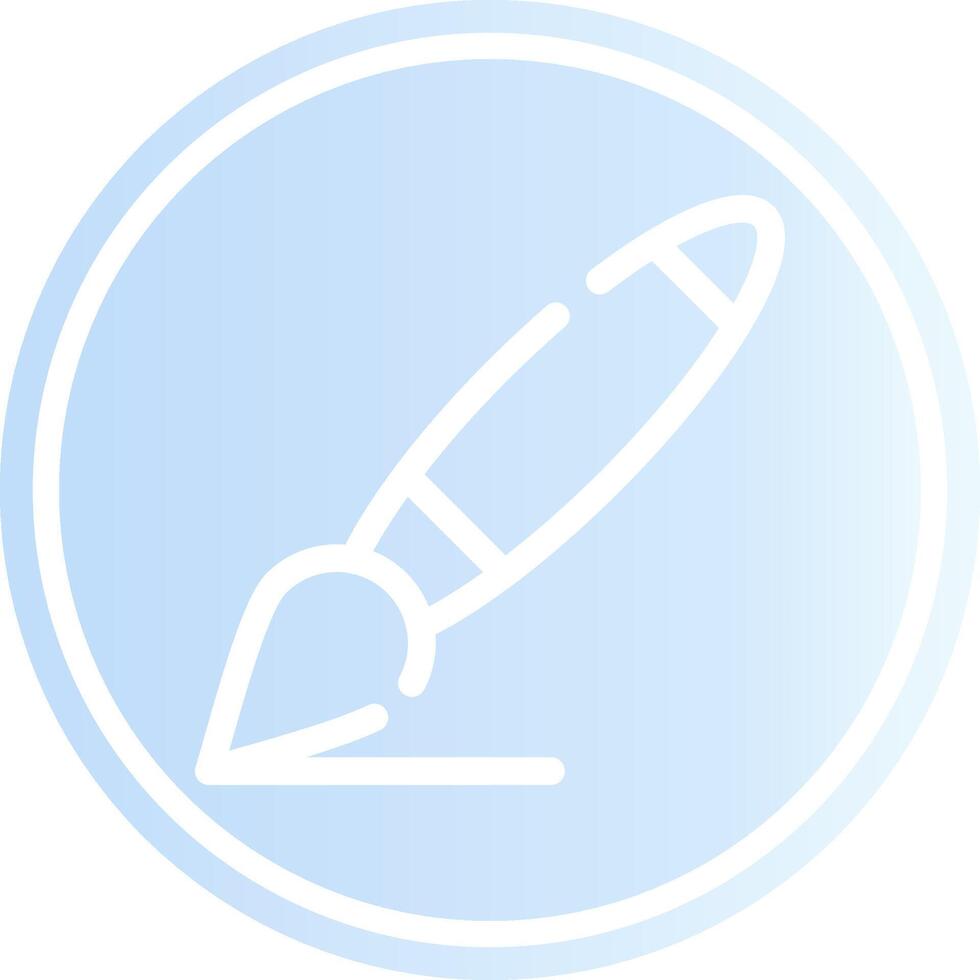 Paint Brush Creative Icon Design vector