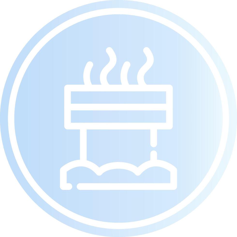 Chimney Creative Icon Design vector