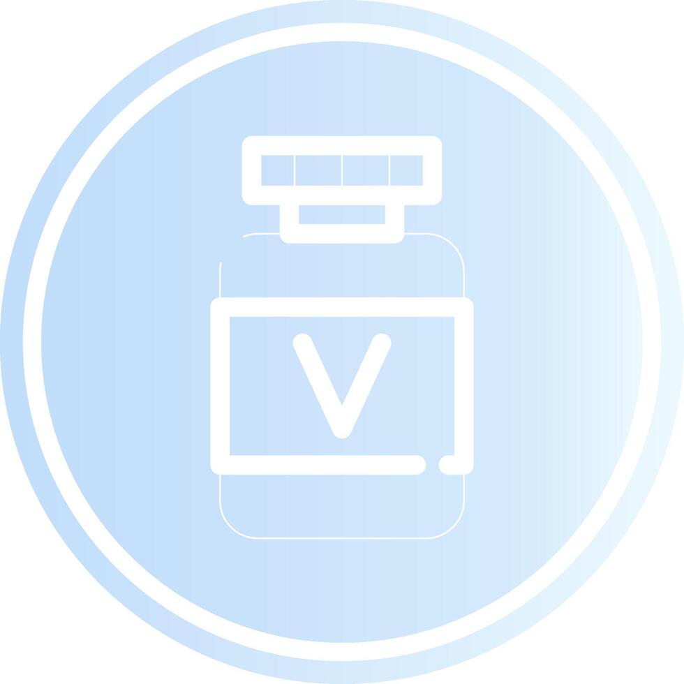 diseño de icono creativo de vitamina vector