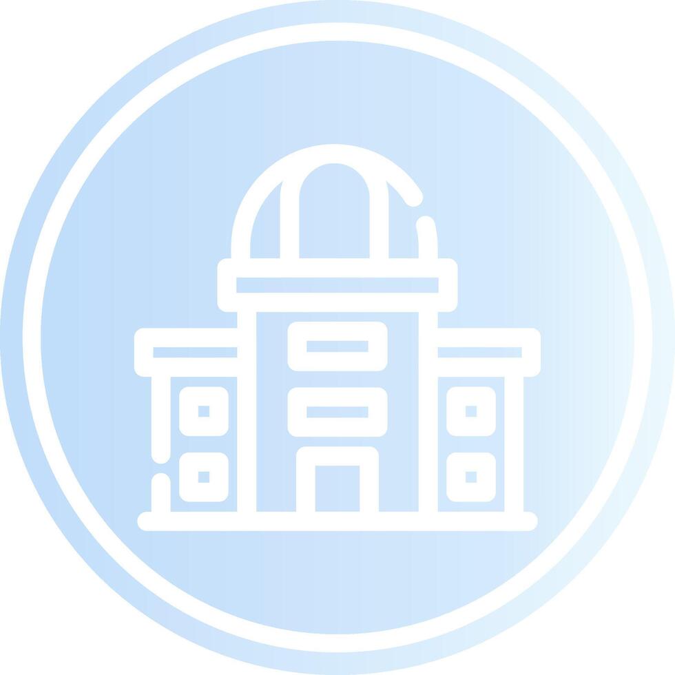 City Hall Creative Icon Design vector