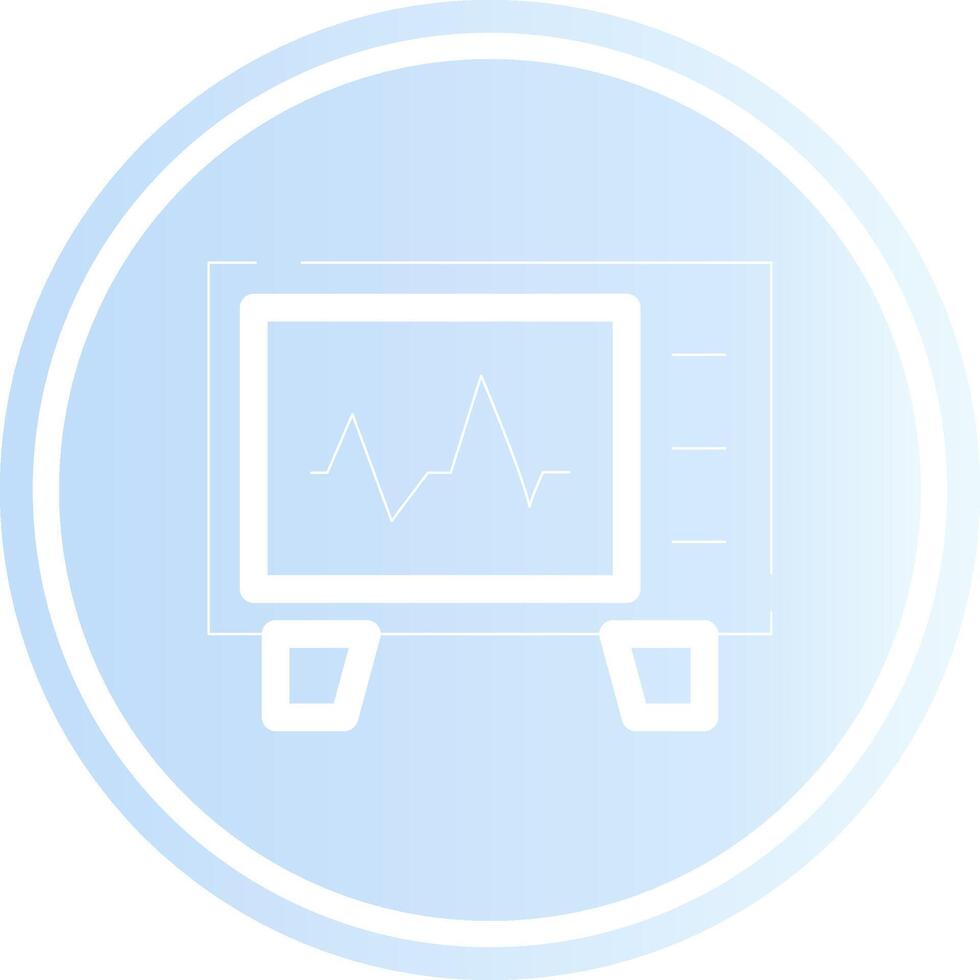 Cardiogram Creative Icon Design vector