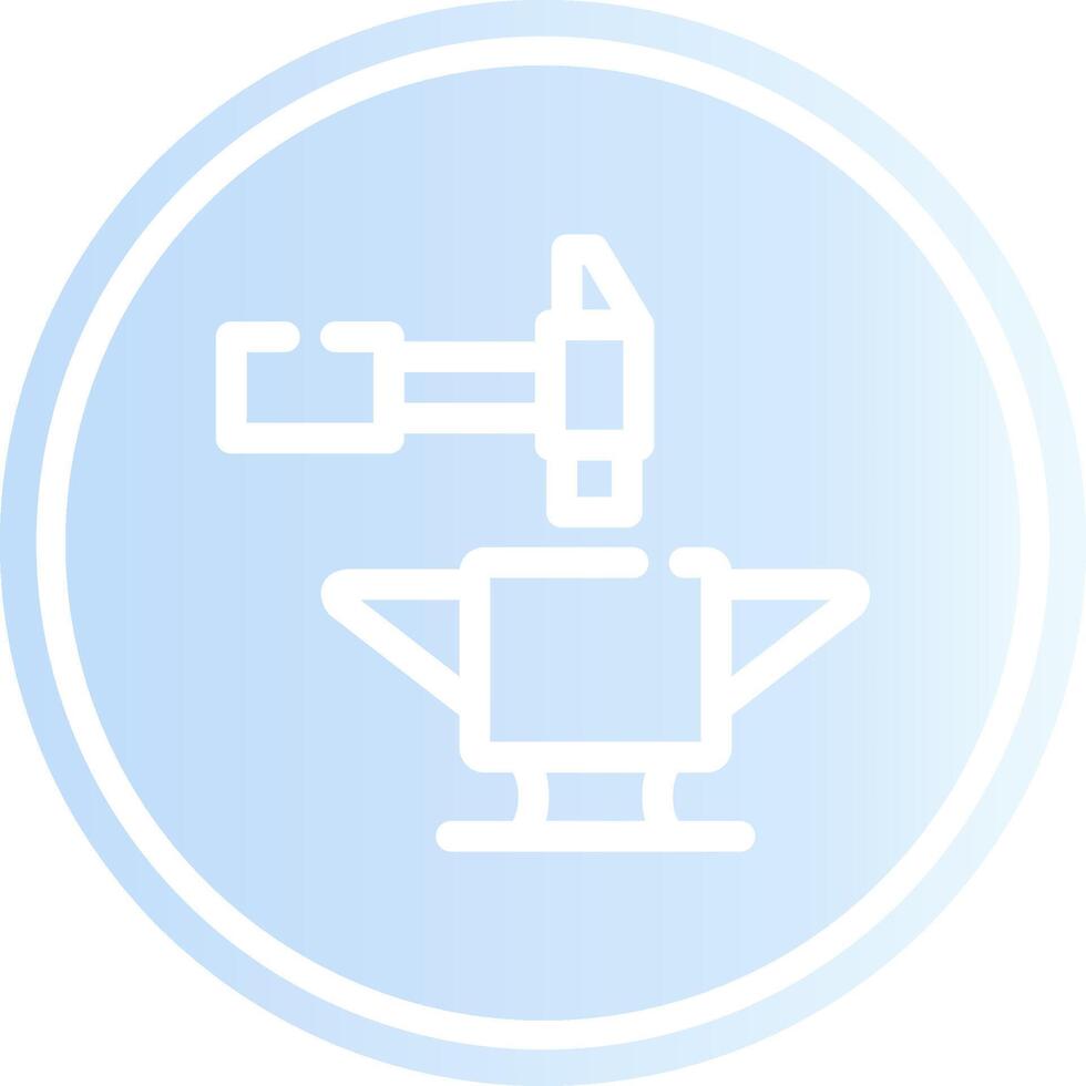 Anvil Creative Icon Design vector
