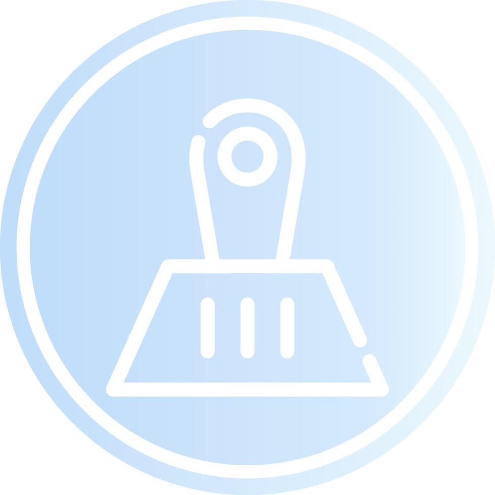 Garbage Picker Creative Icon Design vector