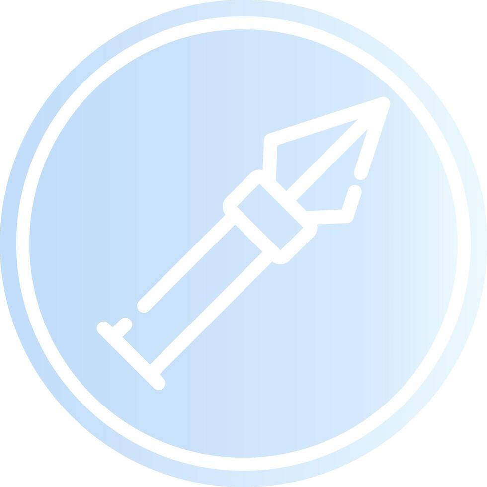 Spear Creative Icon Design vector