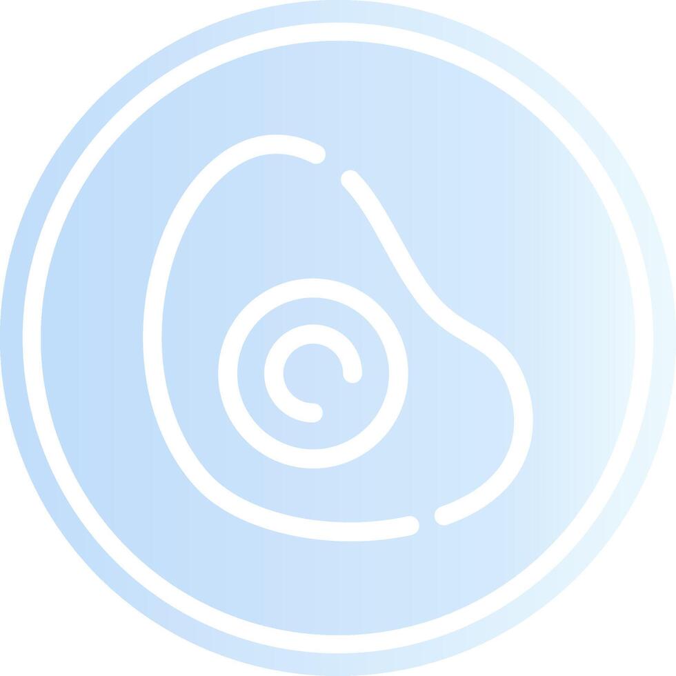 Fried Egg Creative Icon Design vector