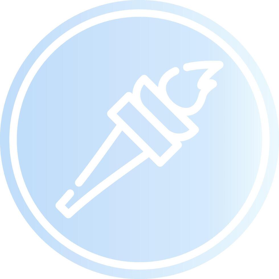 Torch Creative Icon Design vector