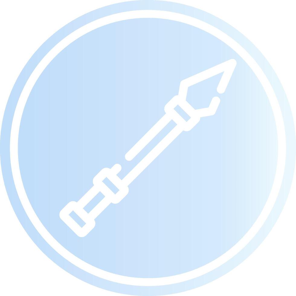 Spear Creative Icon Design vector
