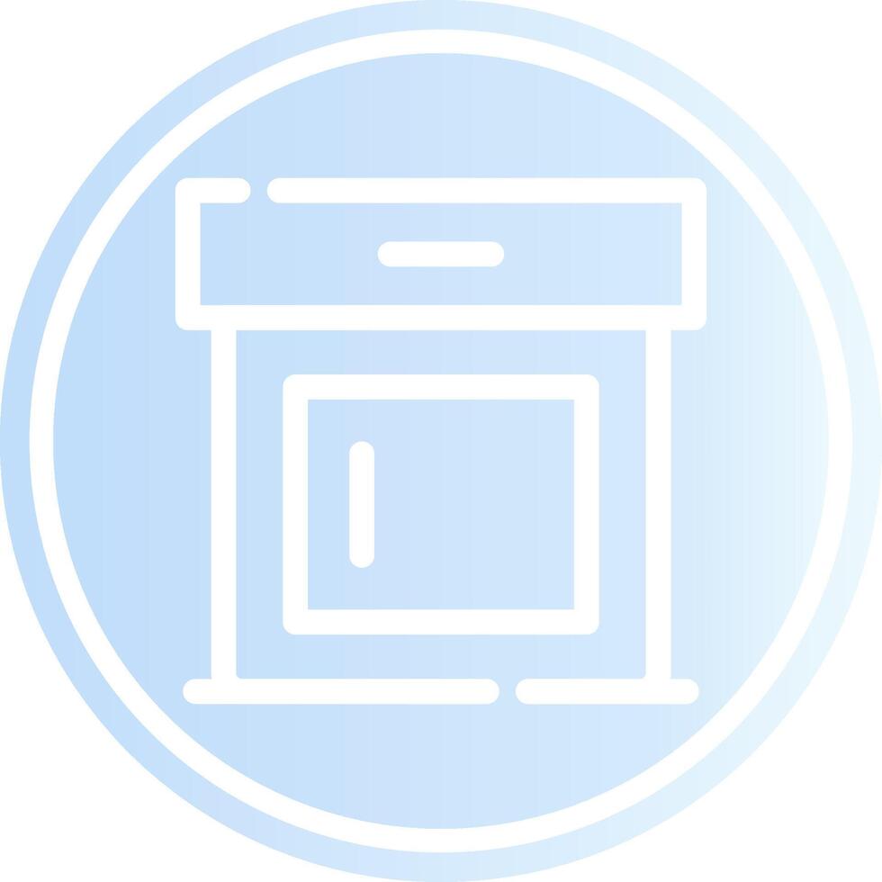 Cabinet Creative Icon Design vector