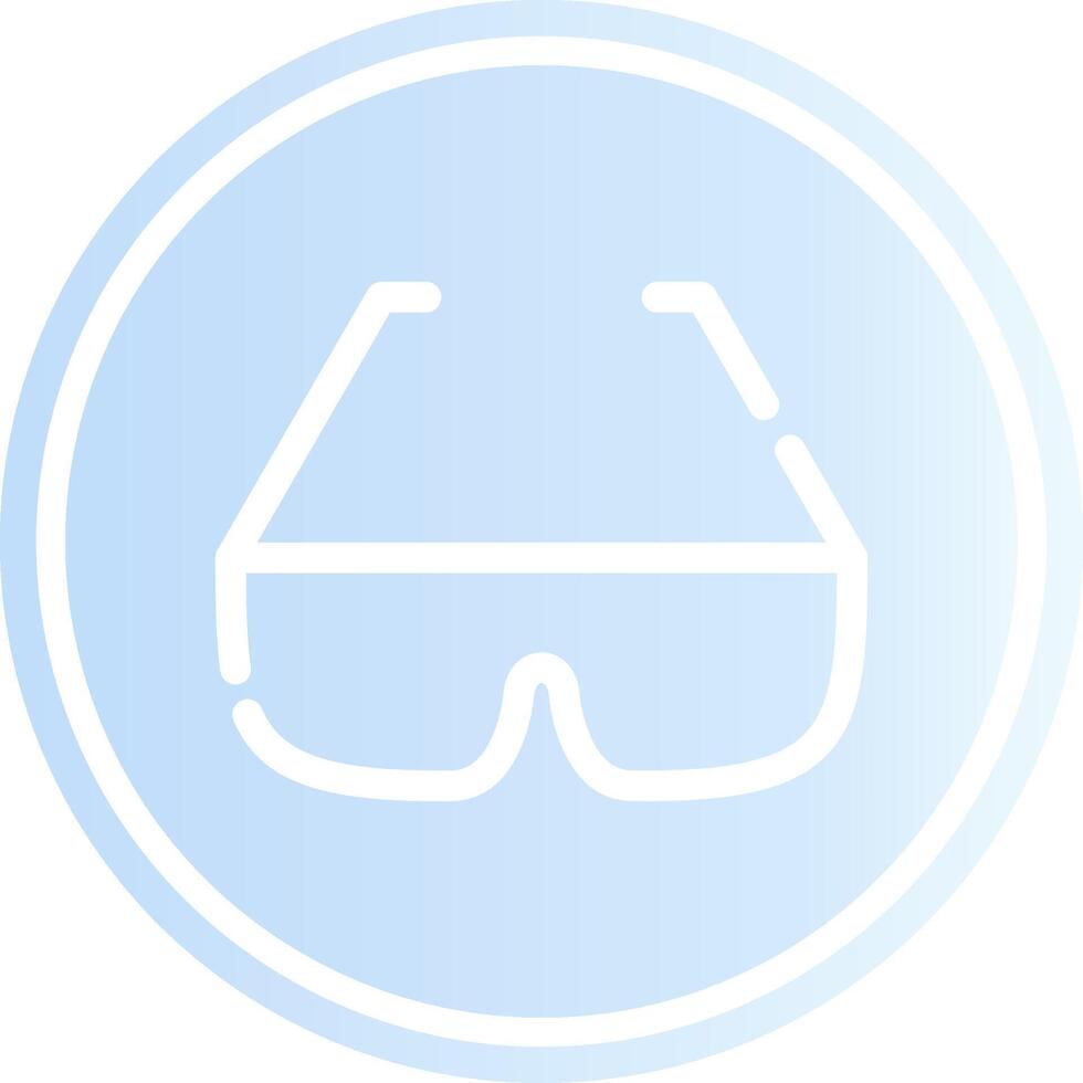 diseño de icono creativo de gafas vector