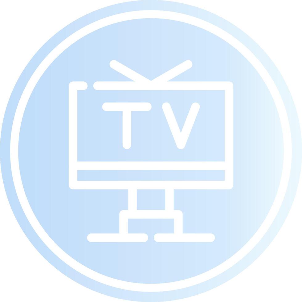 Tv Creative Icon Design vector