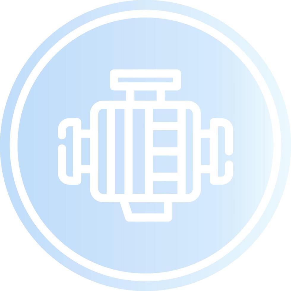 Car Engine Creative Icon Design vector