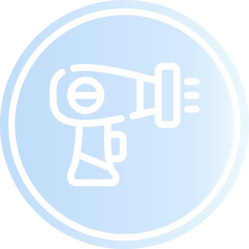 Hair Dryer Creative Icon Design vector