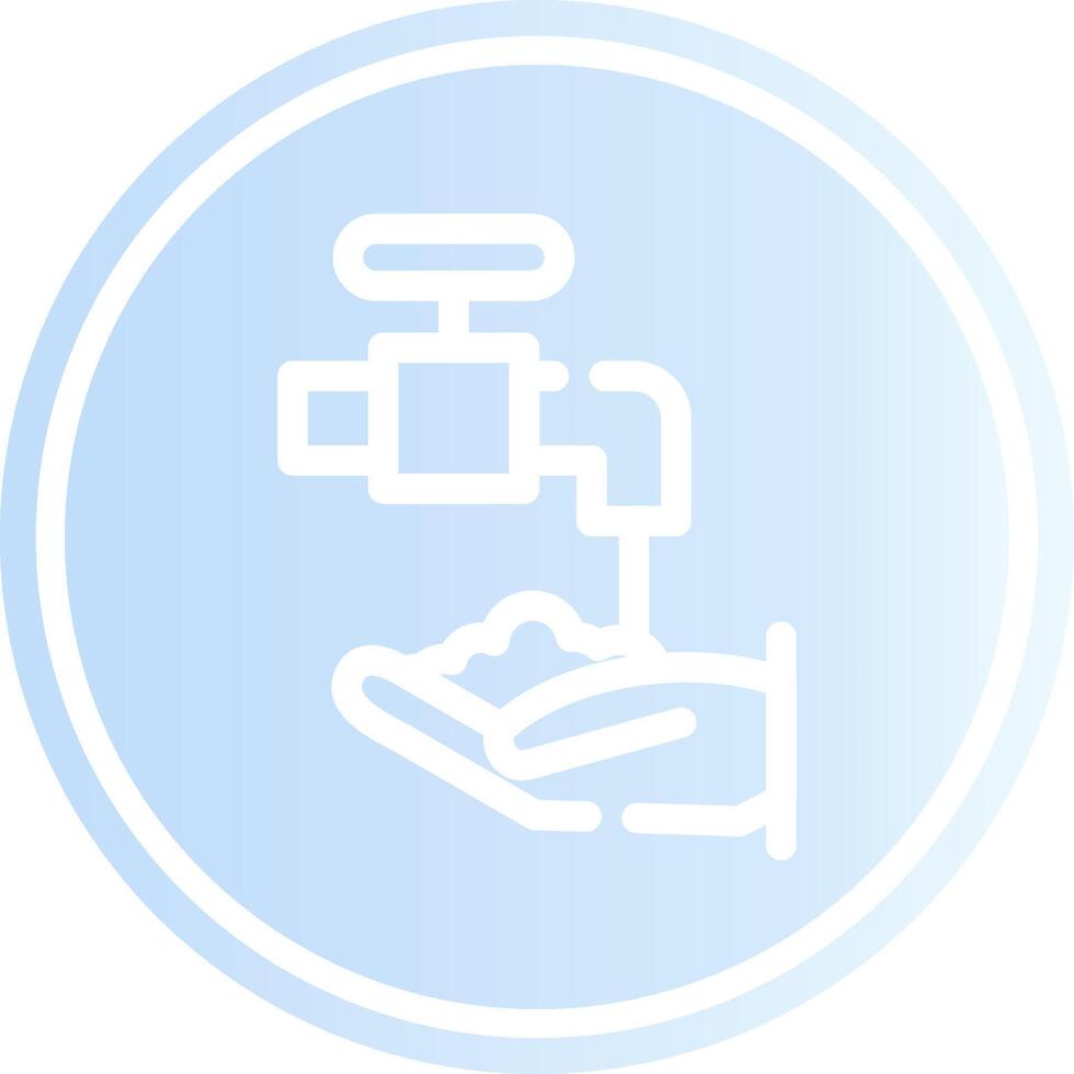 Handwash Creative Icon Design vector