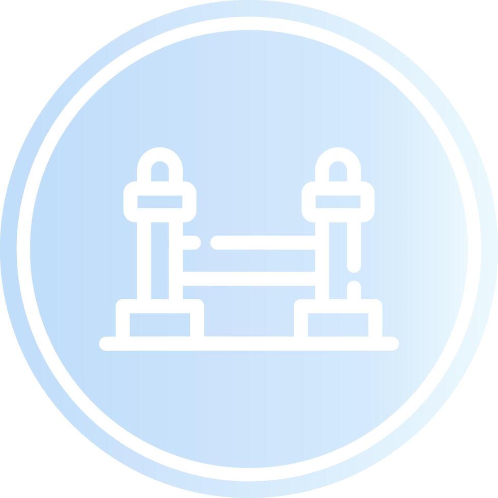 Stanchion Creative Icon Design vector