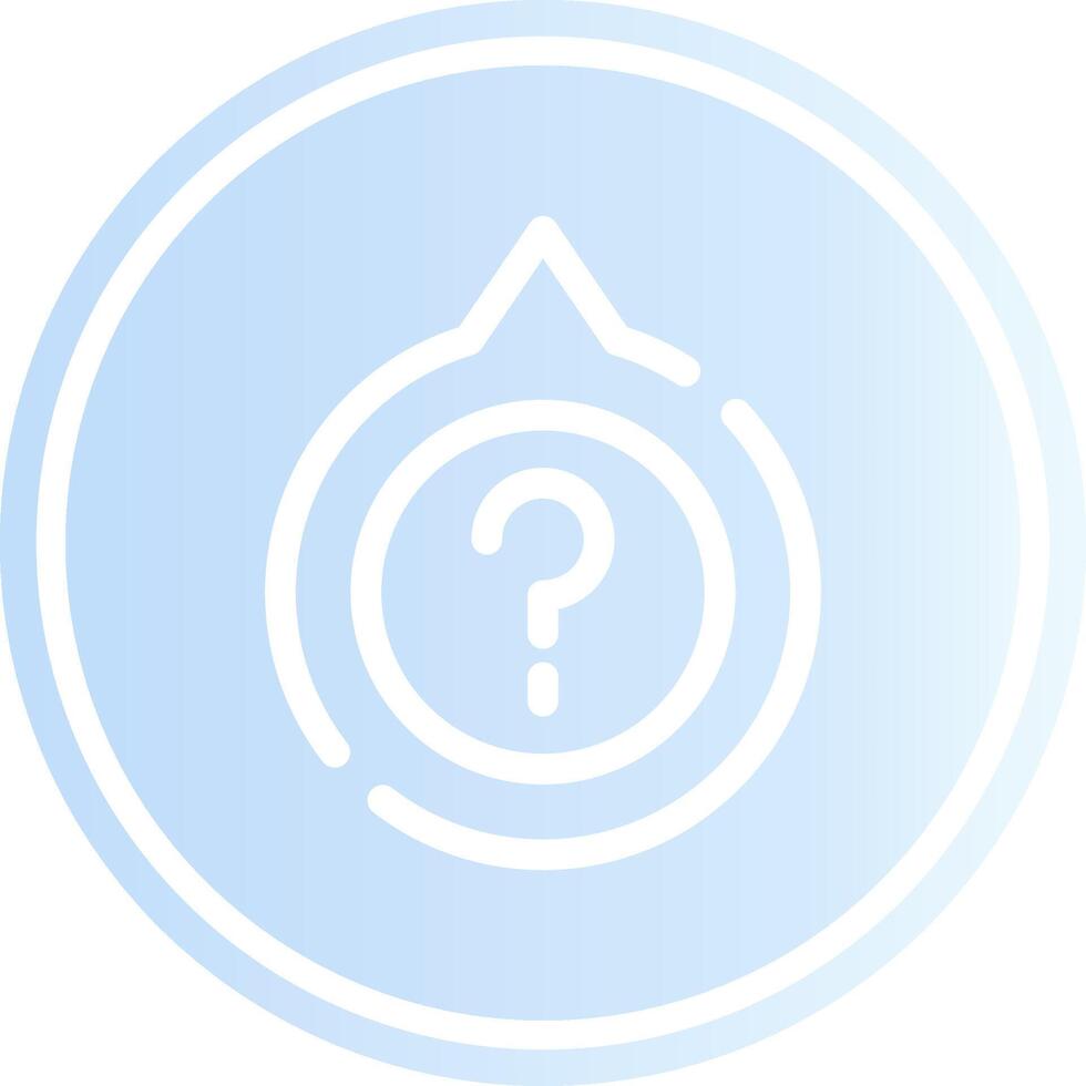 Question Creative Icon Design vector