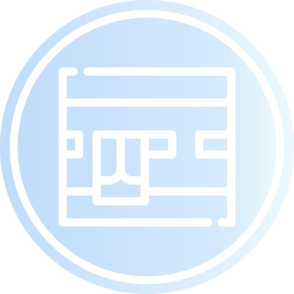 Kaaba Creative Icon Design vector