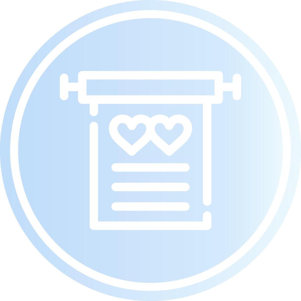 Wedding Vows Creative Icon Design vector