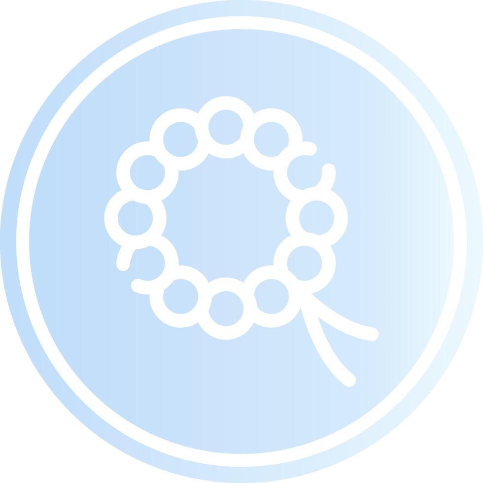 Rosary Creative Icon Design vector