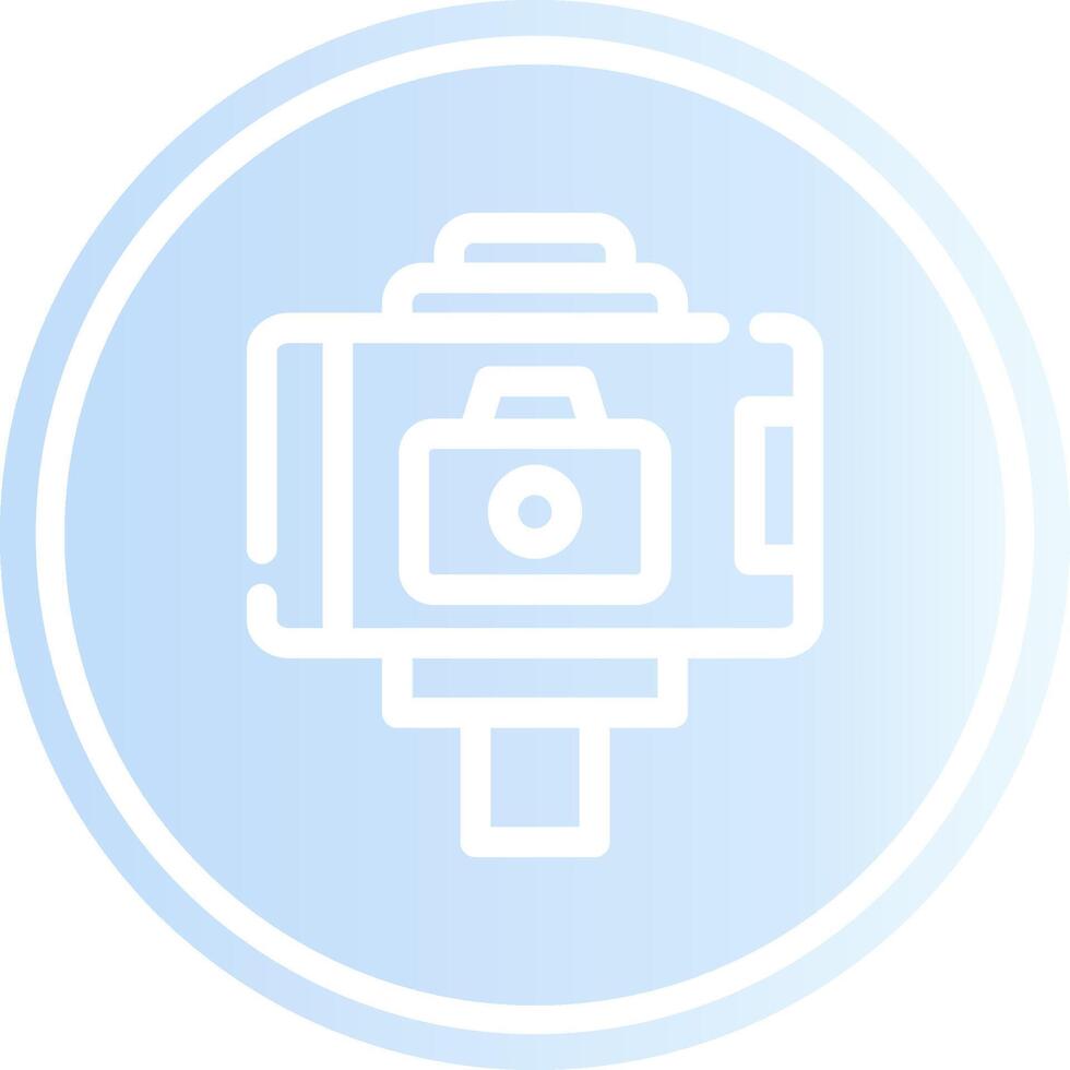 diseño de icono creativo de selfie stick vector