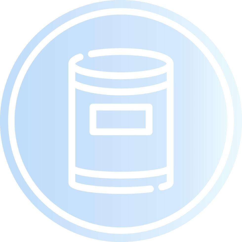 Dustbin Creative Icon Design vector