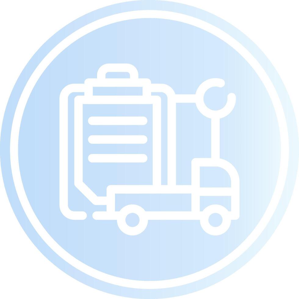 Logistic Creative Icon Design vector