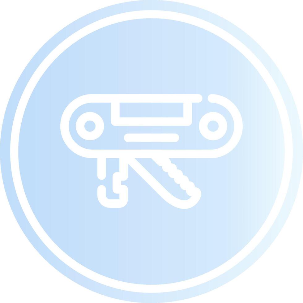 Swiss Army Knife Creative Icon Design vector