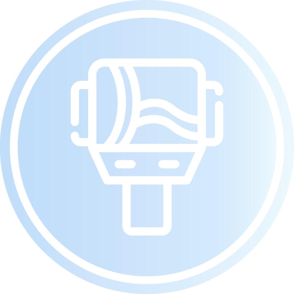 Thermal Imaging Creative Icon Design vector