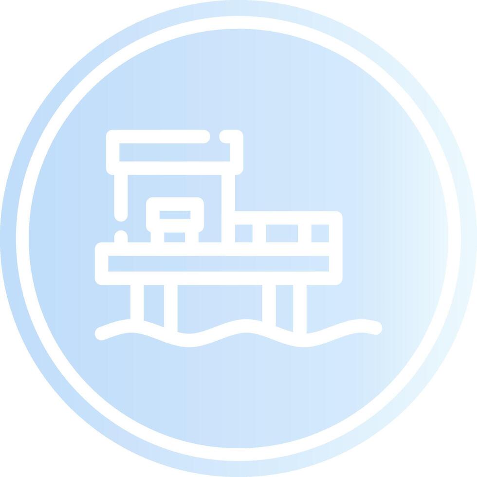 Dock Creative Icon Design vector