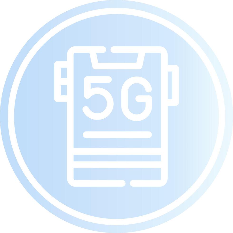 5G Creative Icon Design vector