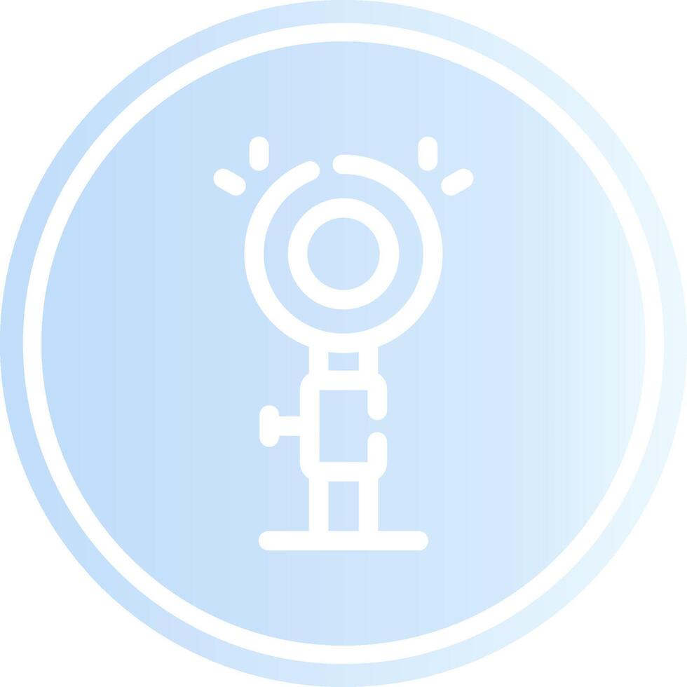 Light Creative Icon Design vector